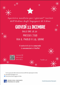 APERITIVO NATALIZIO GIOVANI INGEGNERI